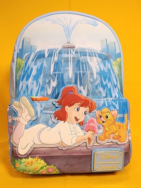 Loungefly Disney Oliver and Company Oliver and Jenny Ice Cream Mini Backpack NEW main image 7